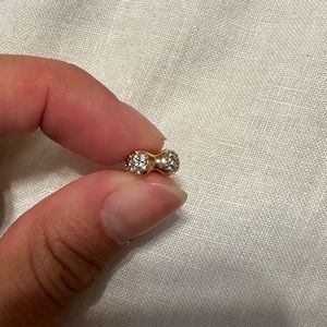 Pandora Rose Gold Pods Charm With Crystal Detail